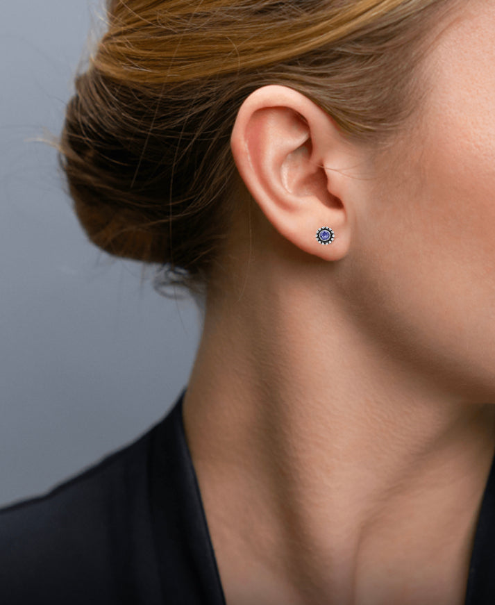 Brighton Tanzanite Twinkle Mini Post Ohrringe Stil J2049K