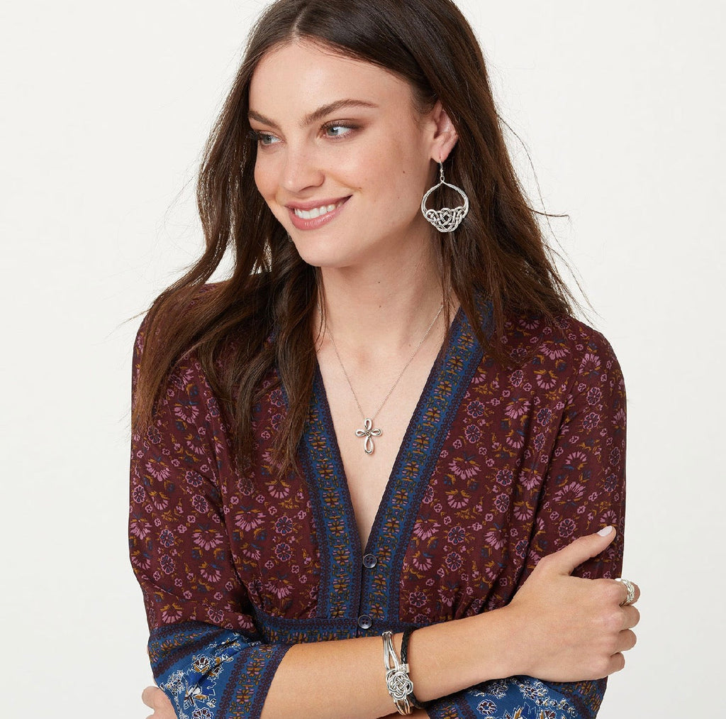 Brighton Interlok Petite Cross Halskette Style JL8490