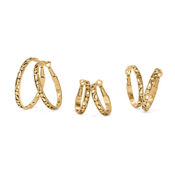 Brighton Contempo Kleine Ohrringe Stil JA9905 - Gold