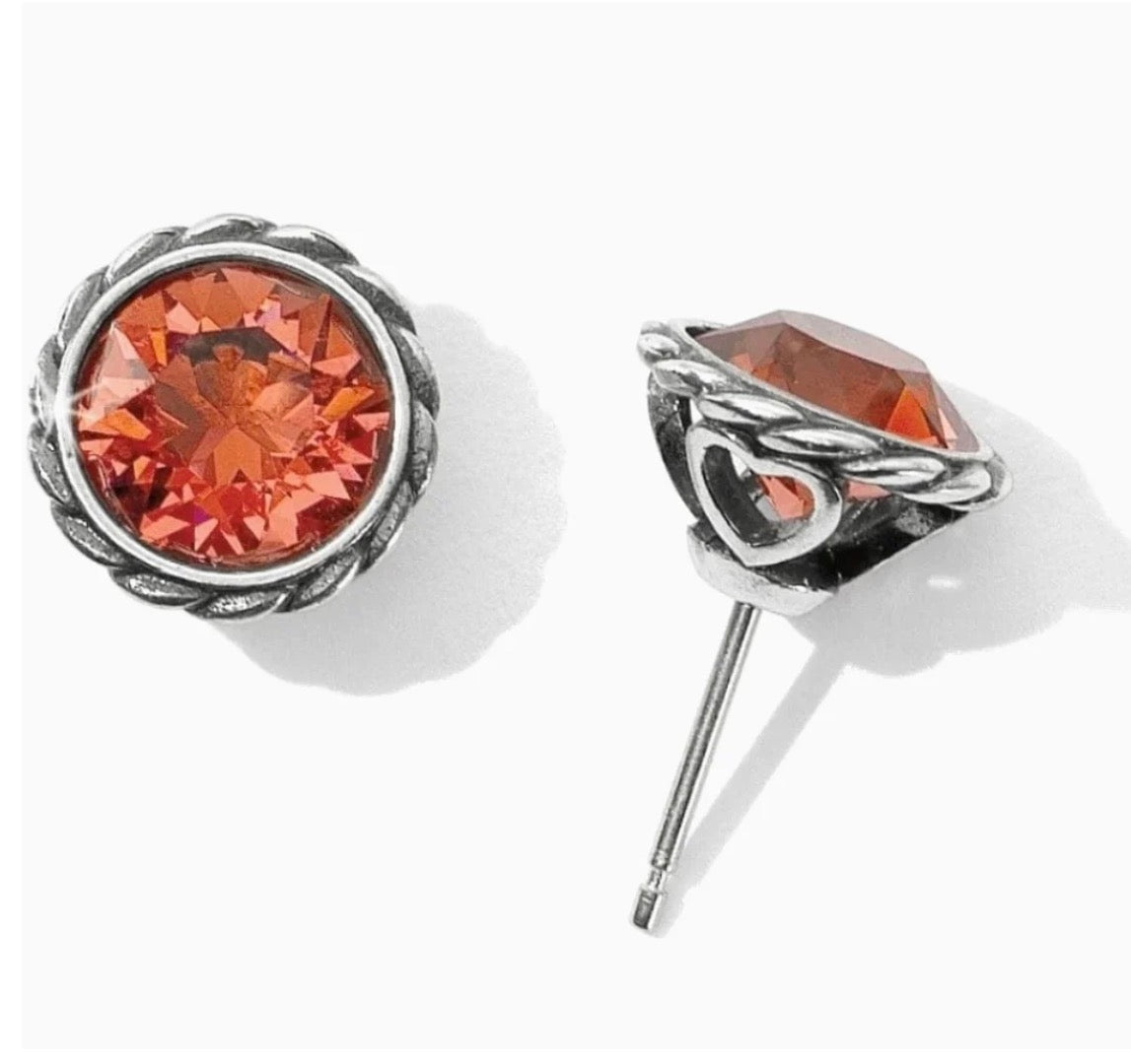 Brighton Iris Stud Ohrringe Stil JA173K - Rosa