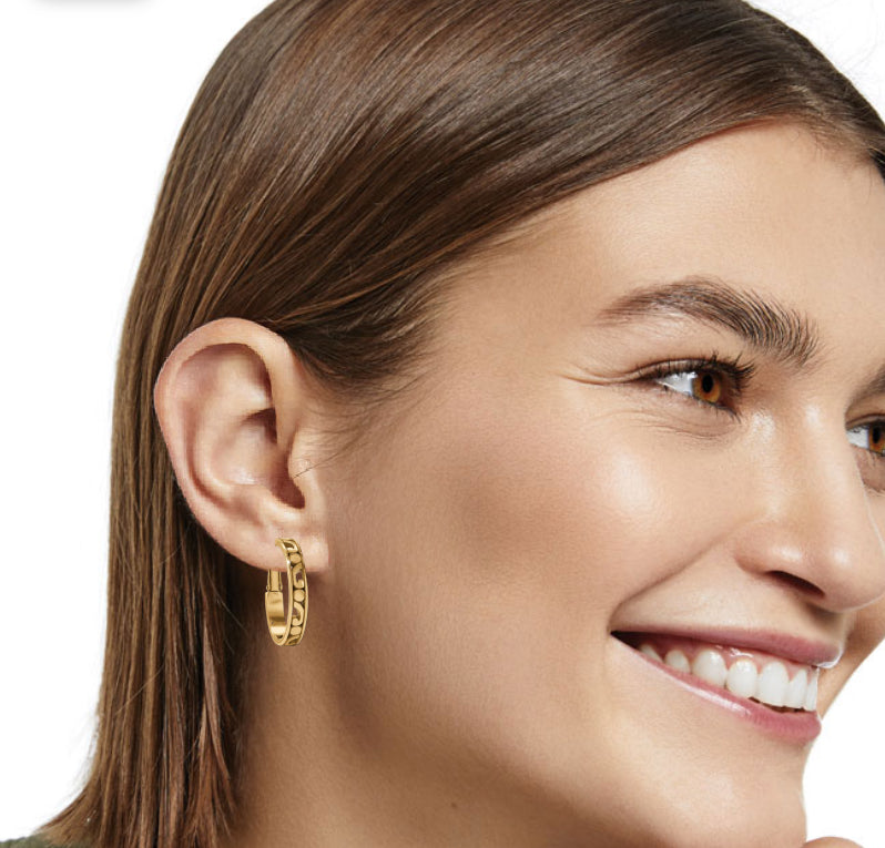 Brighton Contempo Kleine Ohrringe Stil JA9905 - Gold