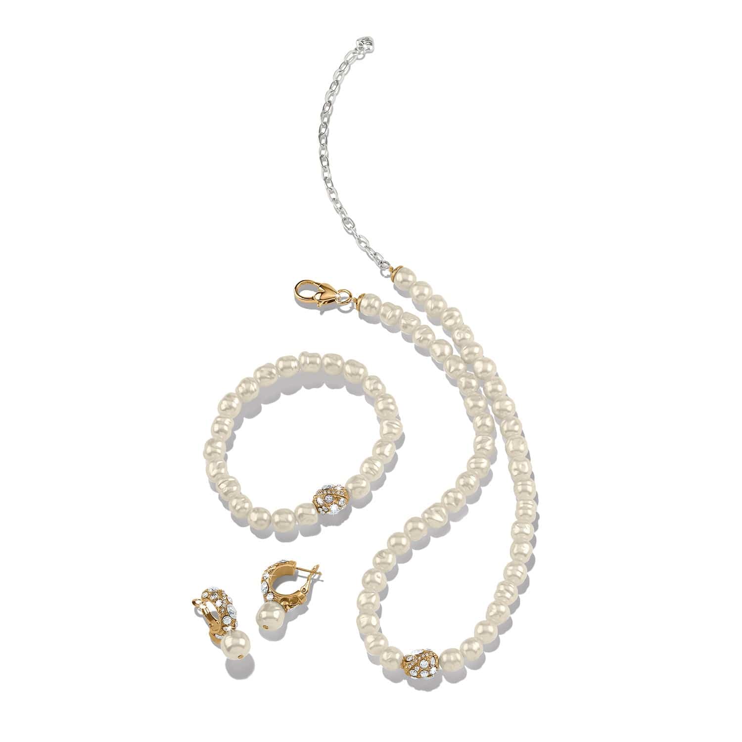 Brighton Vertrauen Sie Ihre Reise Perle Armband Style JF0296