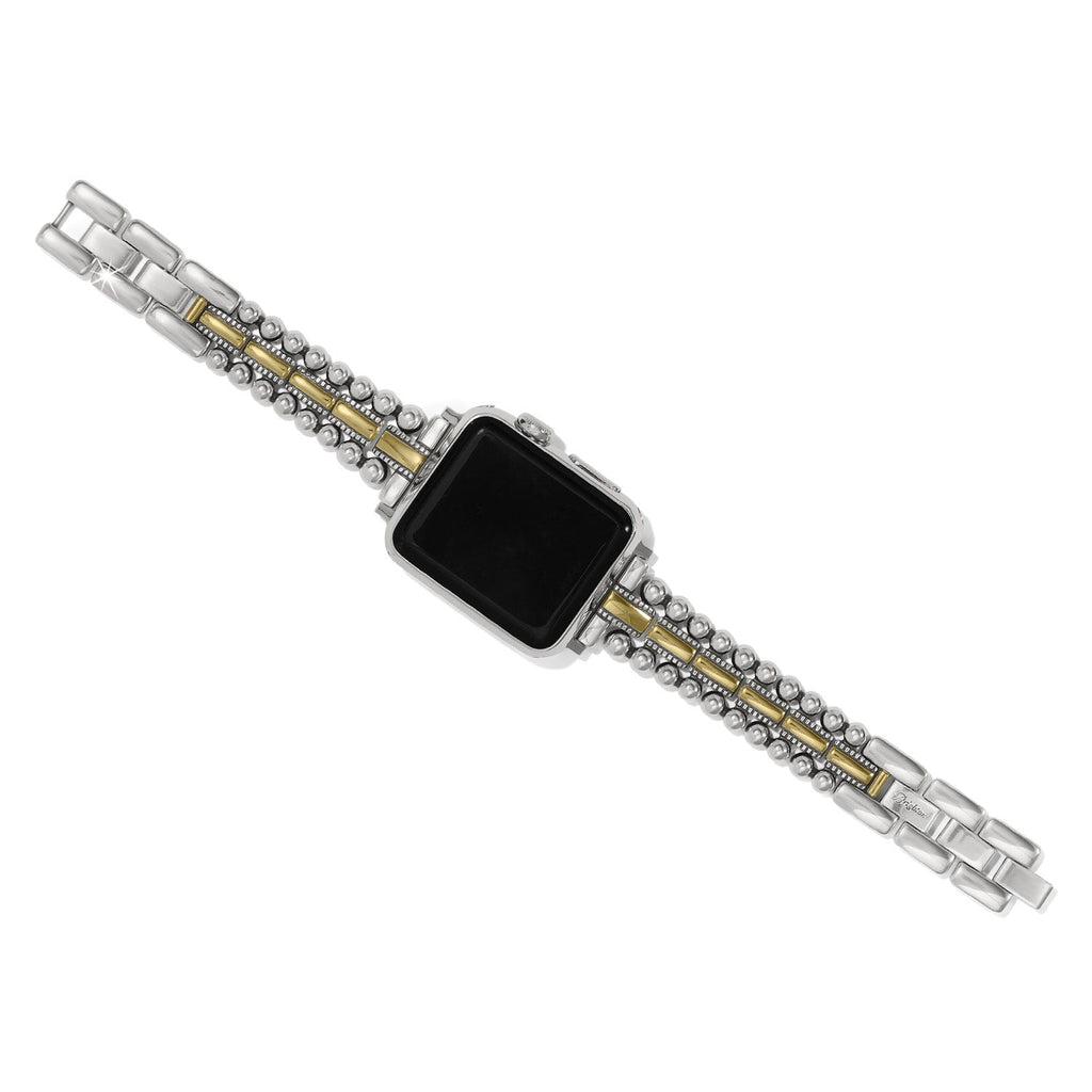 Brighton Pretty Tough Two Tone Apple Watch® Band Style W30550 - Silber / Gold