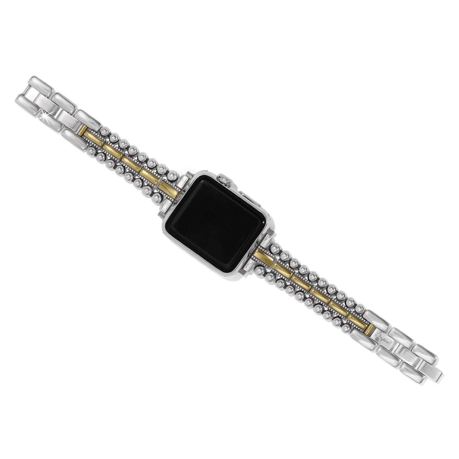 Brighton Pretty Tough Two Tone Apple Watch® Band Style W30550 - Silber / Gold