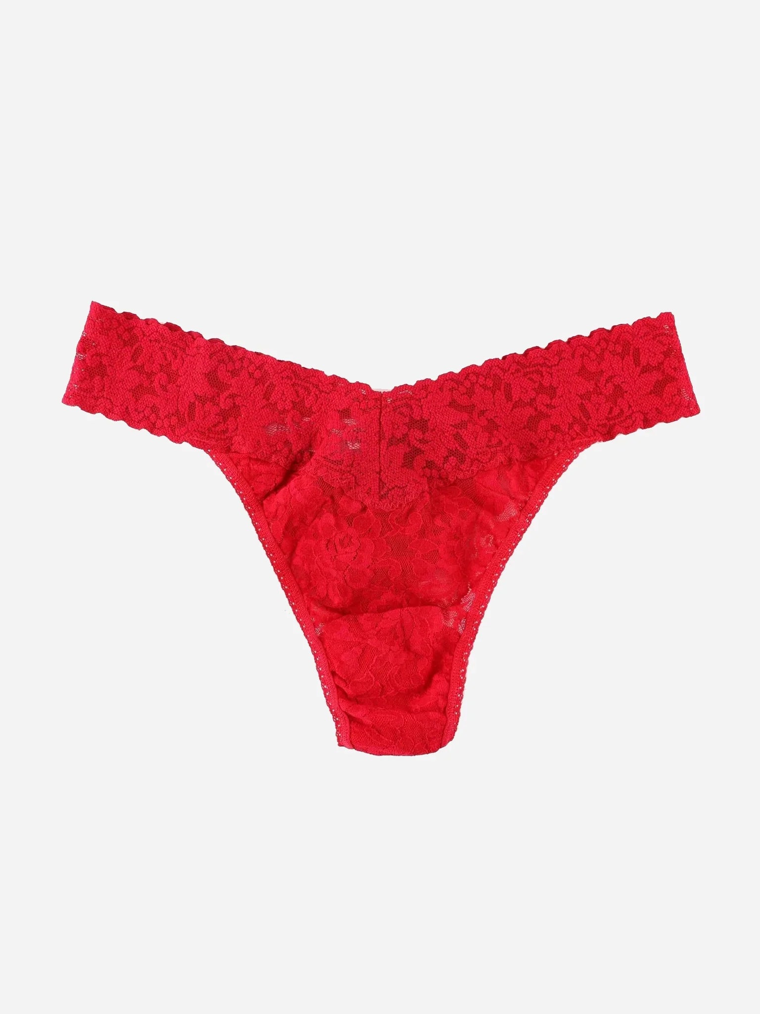 Hanky Panky Signature Lace Original Rise Thong Style 4811 - Rot