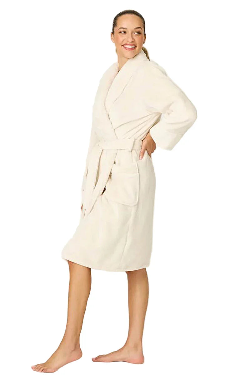 PJ Salvage Luxuriös Plush Robe Style R7LPR - Natürlich