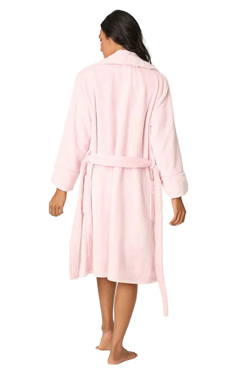 PJ Salvage Luxuriös Plush Robe Style R7LPR - Ballet Rosa