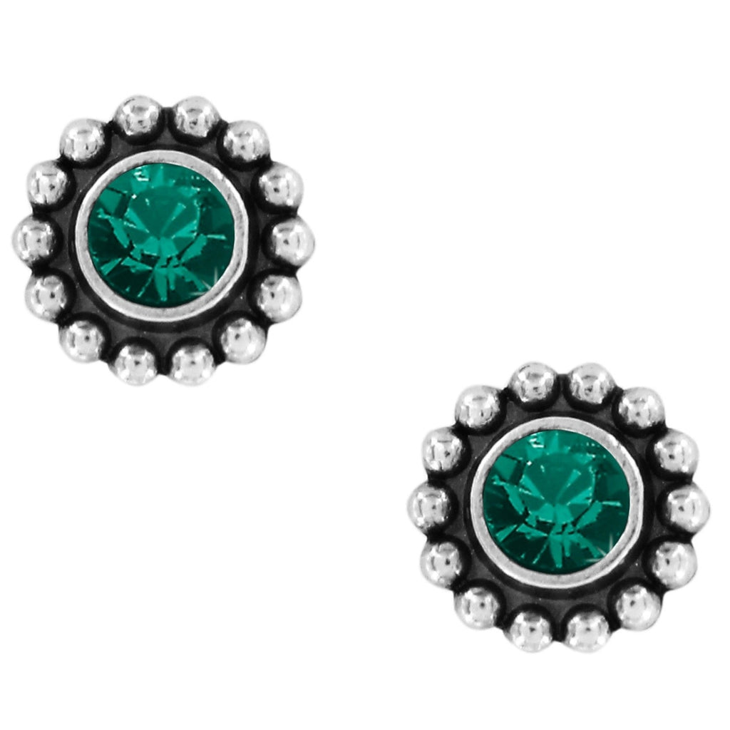 Brighton Twinkle Mini Post Ohrringe Stil J2049D - Emerald
