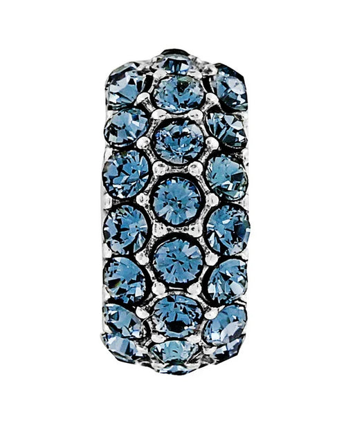 Brighton Blau Glitter Spacer Bead Style JC1486