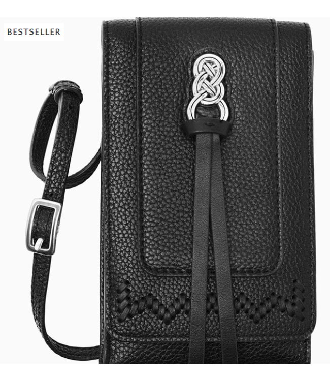 Brighton Interlok Telefon Organizer Stil E53763 - Schwarz