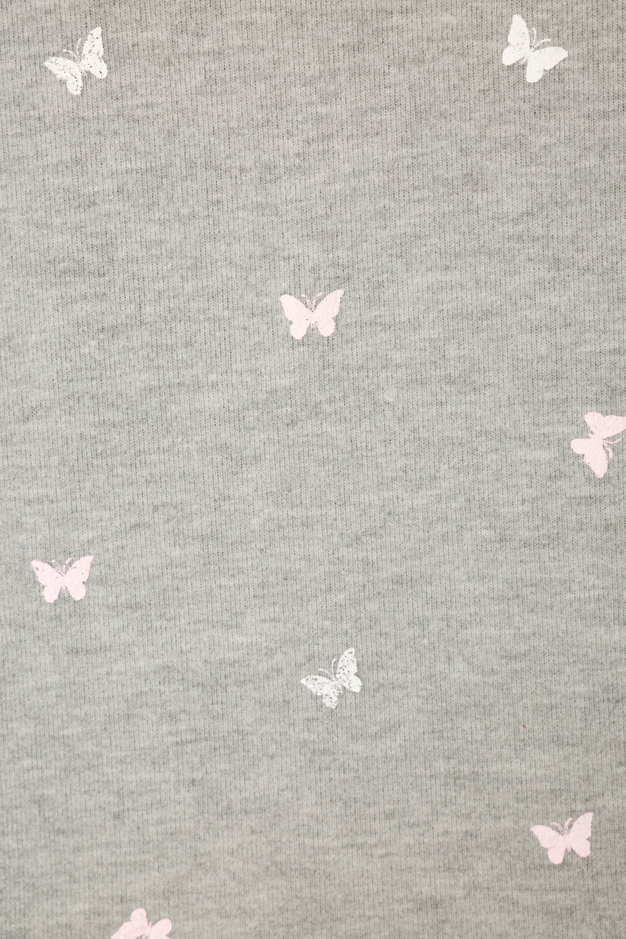 PJ Salvage Langarm Peachy Mix Match Schmetterling Top Style RXPHLS1 - Heather Grau