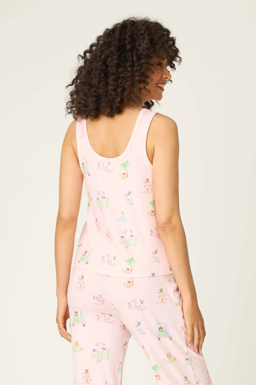 PJ Salvage Pupcation Palms Tanktop Stil