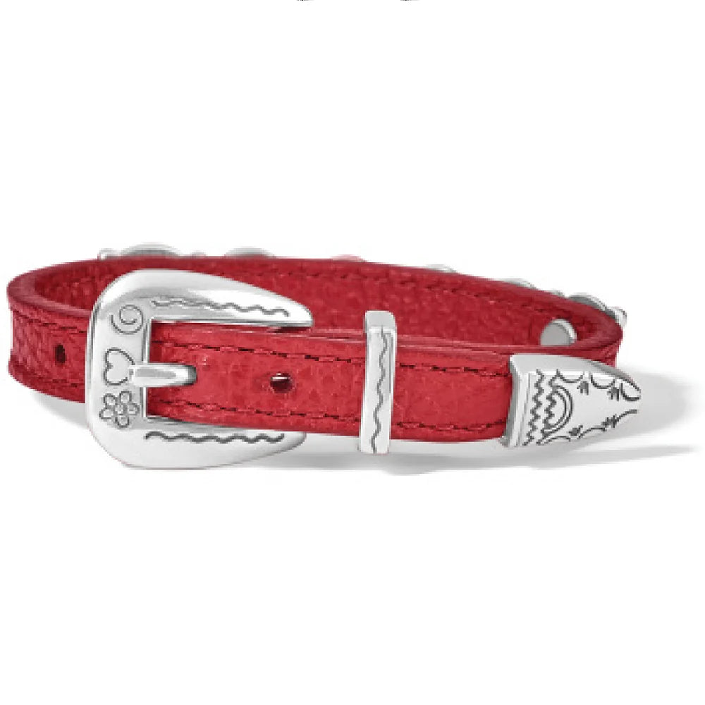 Brighton Harmony Bandit Armband Style 07365B - Lippenstift rot