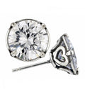 Brighton Brilliance Cubic Zirconia 9MM Post Ohrringe Stil JE154C