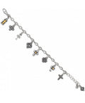 Brighton Eternity Cross Armband Style J30610 - Silber