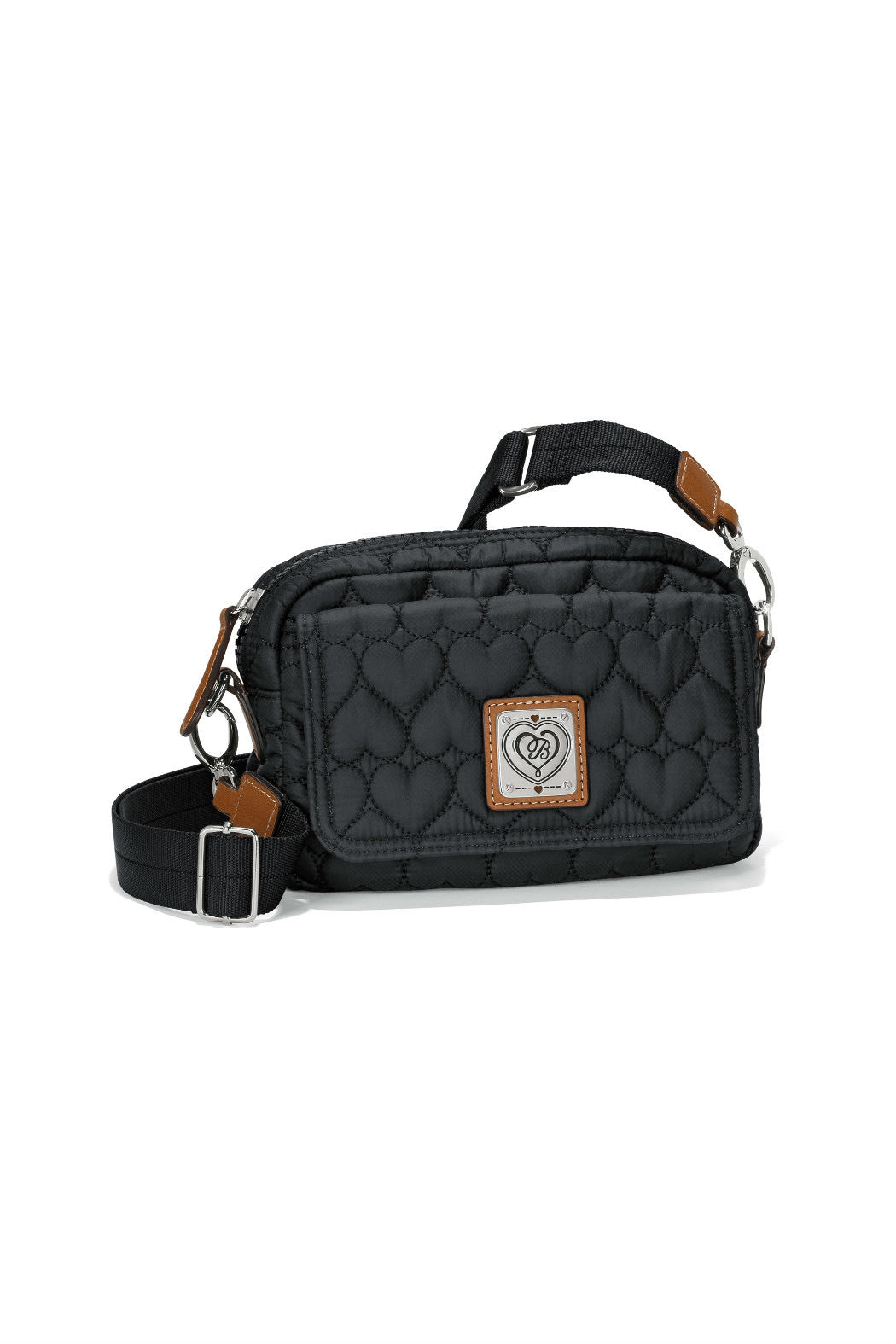 Brighton Knix Utility Bag Style H15043 - Schwarz / Hellbraun
