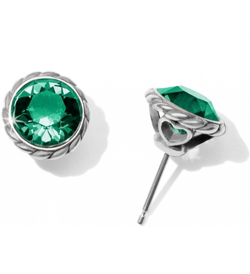 Brighton Iris Stud Ohrringe Stil JA173A - Smaragd