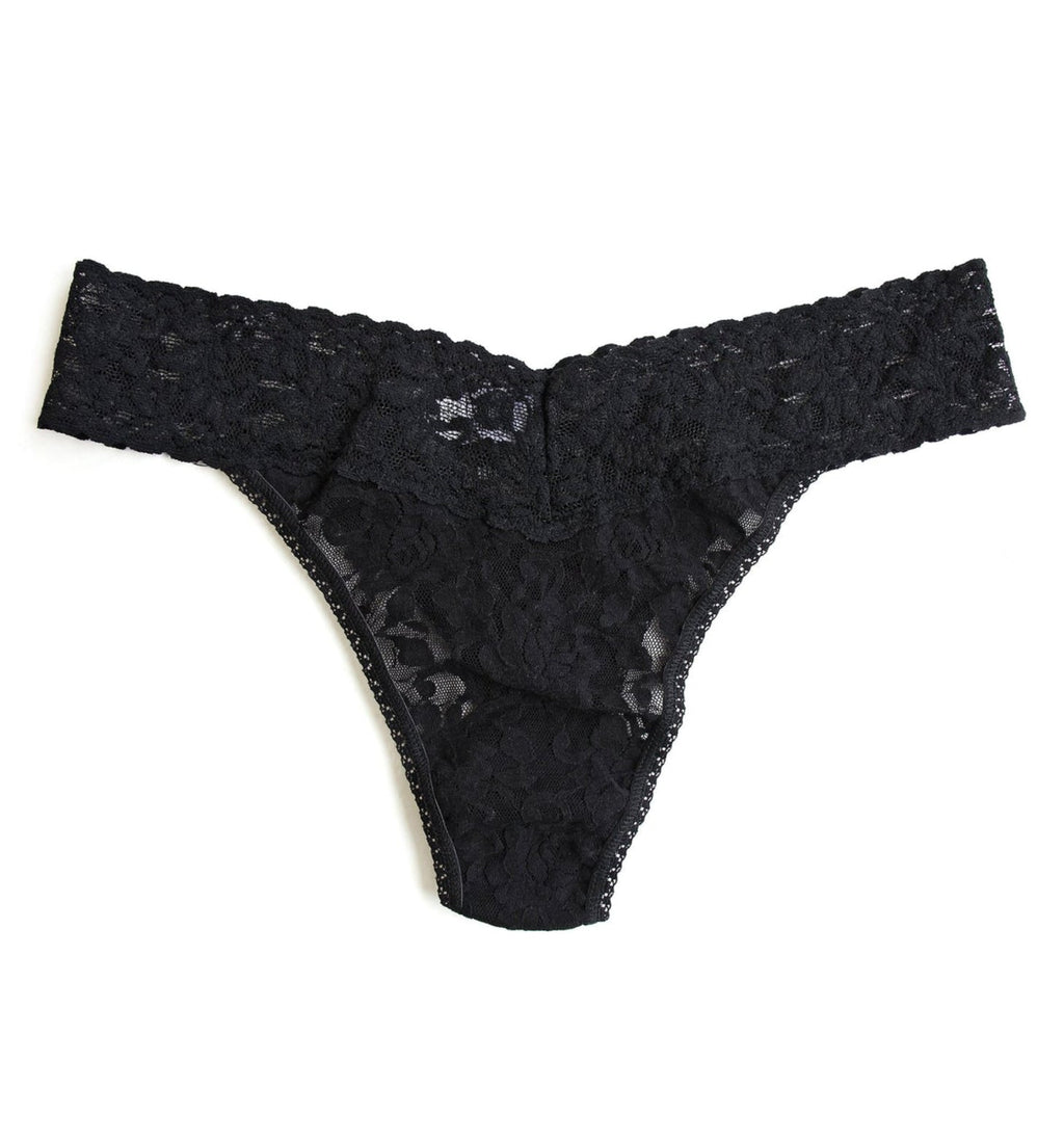 Hanky Panky Signature Lace Original Rise Thong Style 4811 - Schwarz