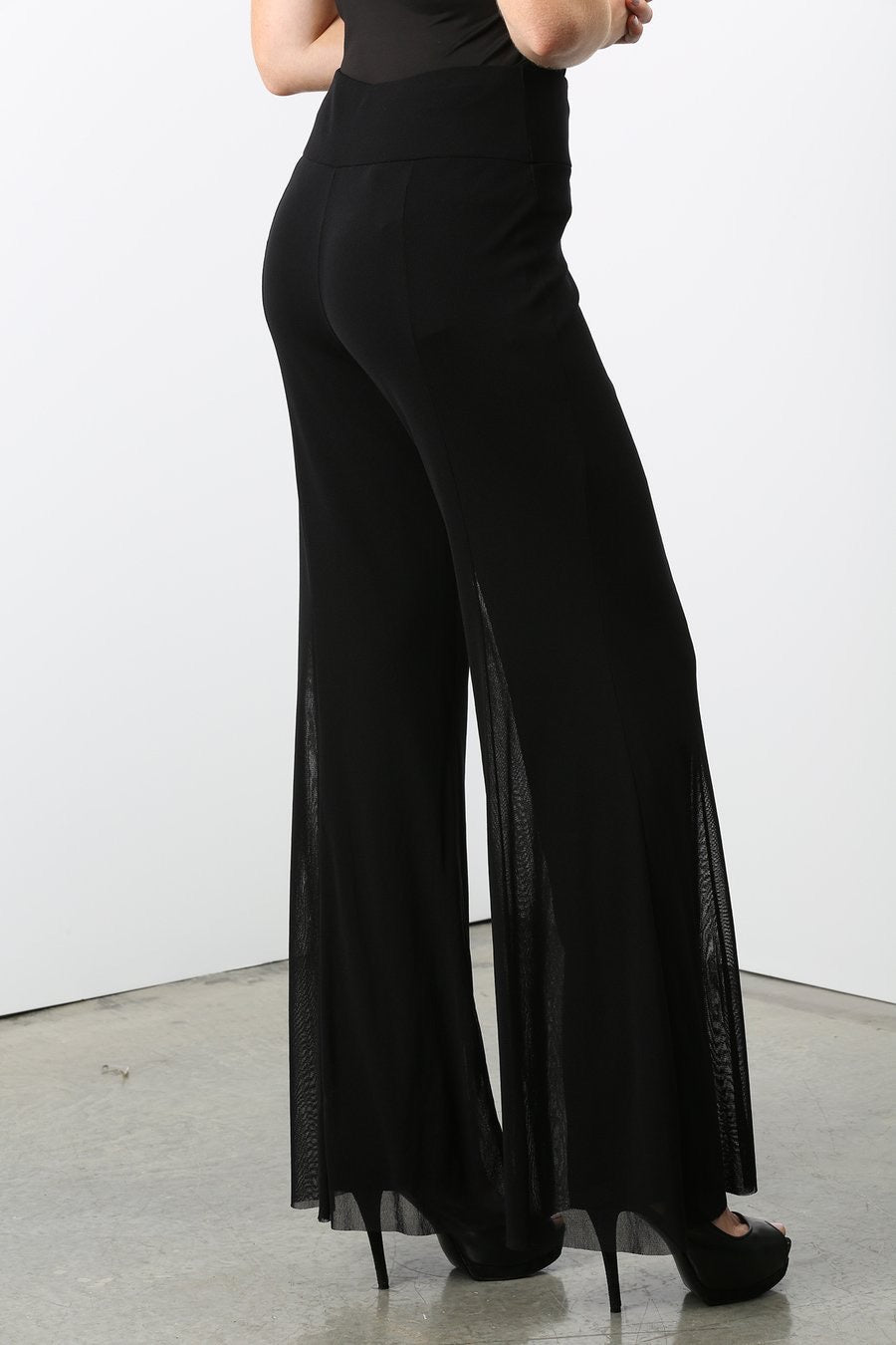 Elana Kattan Hergestellt in USA Maxima Flare Pant Style Maxima599 - Schwarz