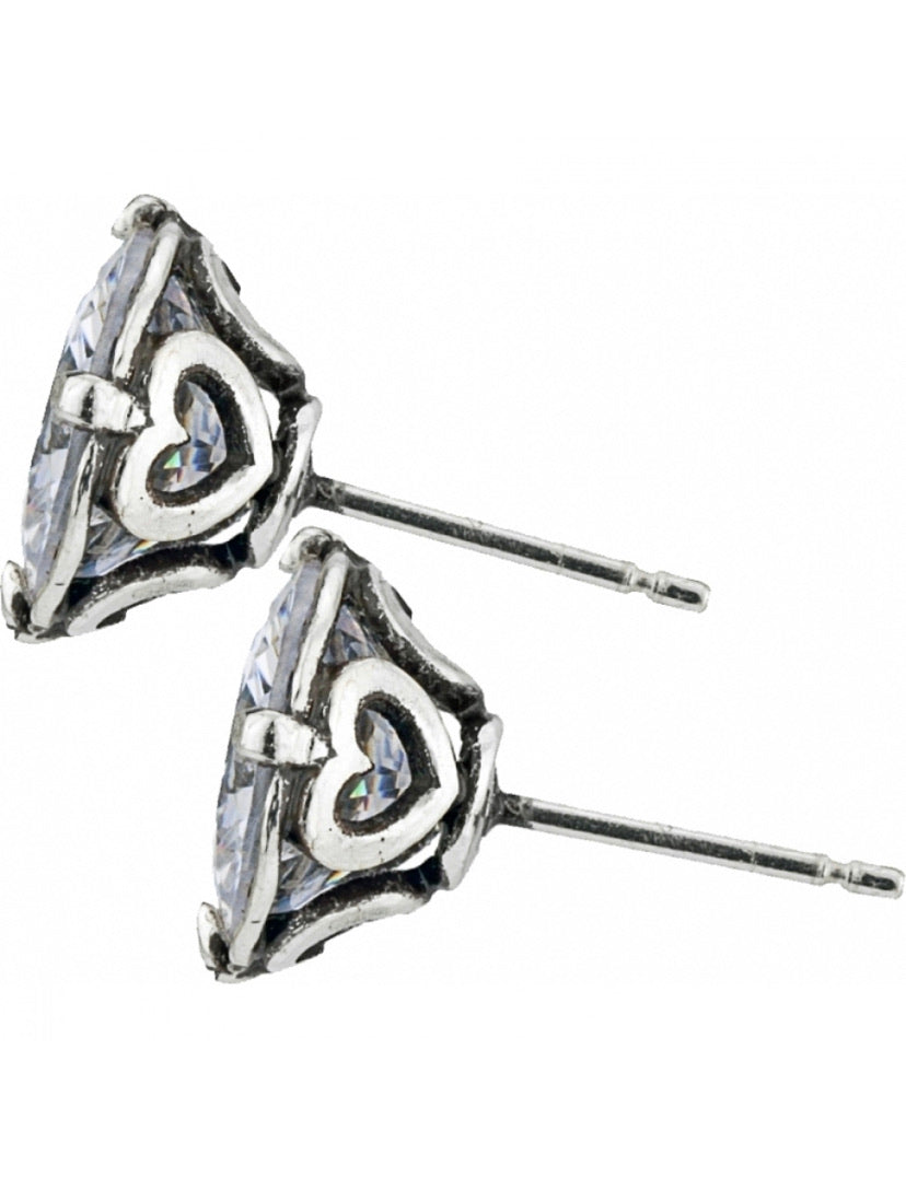 Brighton Brilliance Cubic Zirconia 10MM Post Ohrringe Stil JE154D