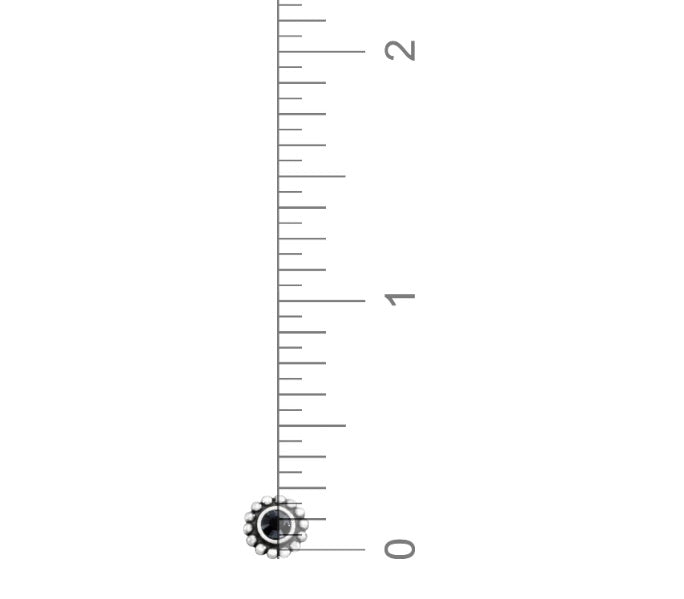 Brighton Twinkle Mini Post Ohrringe Stil J20493 - Schwarz