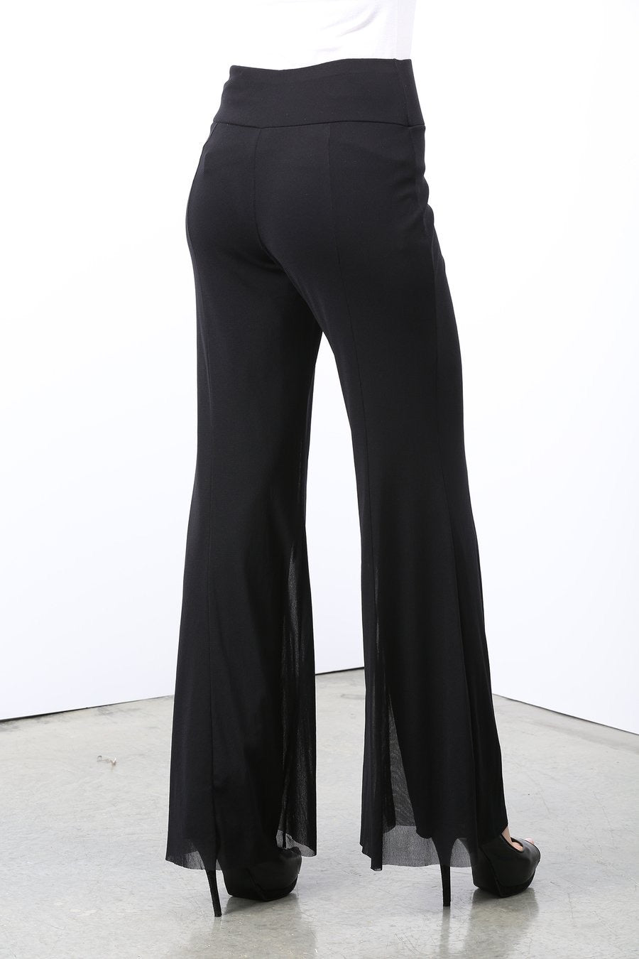 Elana Kattan Hergestellt in USA Maxima Flare Pant Style Maxima599 - Schwarz