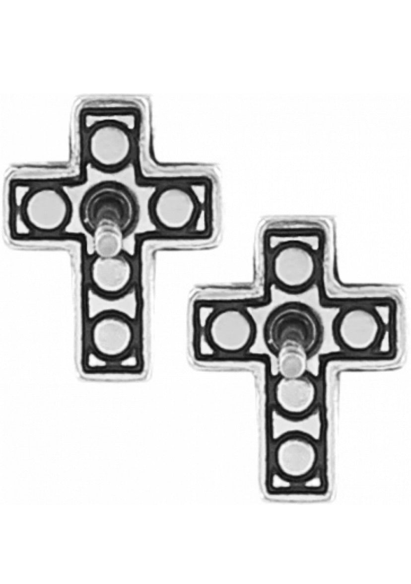 Brighton Starry Night Cross Mini Post Ohrringe Stil J21691