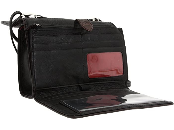 Brighton Nepal Organizer Style T40709 - Schwarz / Schokolade