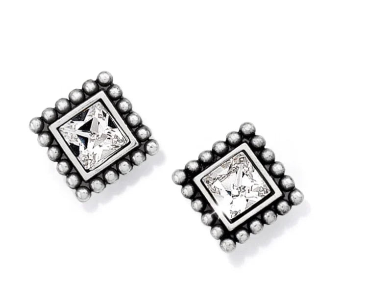 Brighton Sparkle Square Mini Post Ohrringe Stil J20602