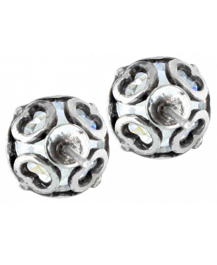 Brighton Brilliance Cubic Zirconia 9MM Post Ohrringe Stil JE154C