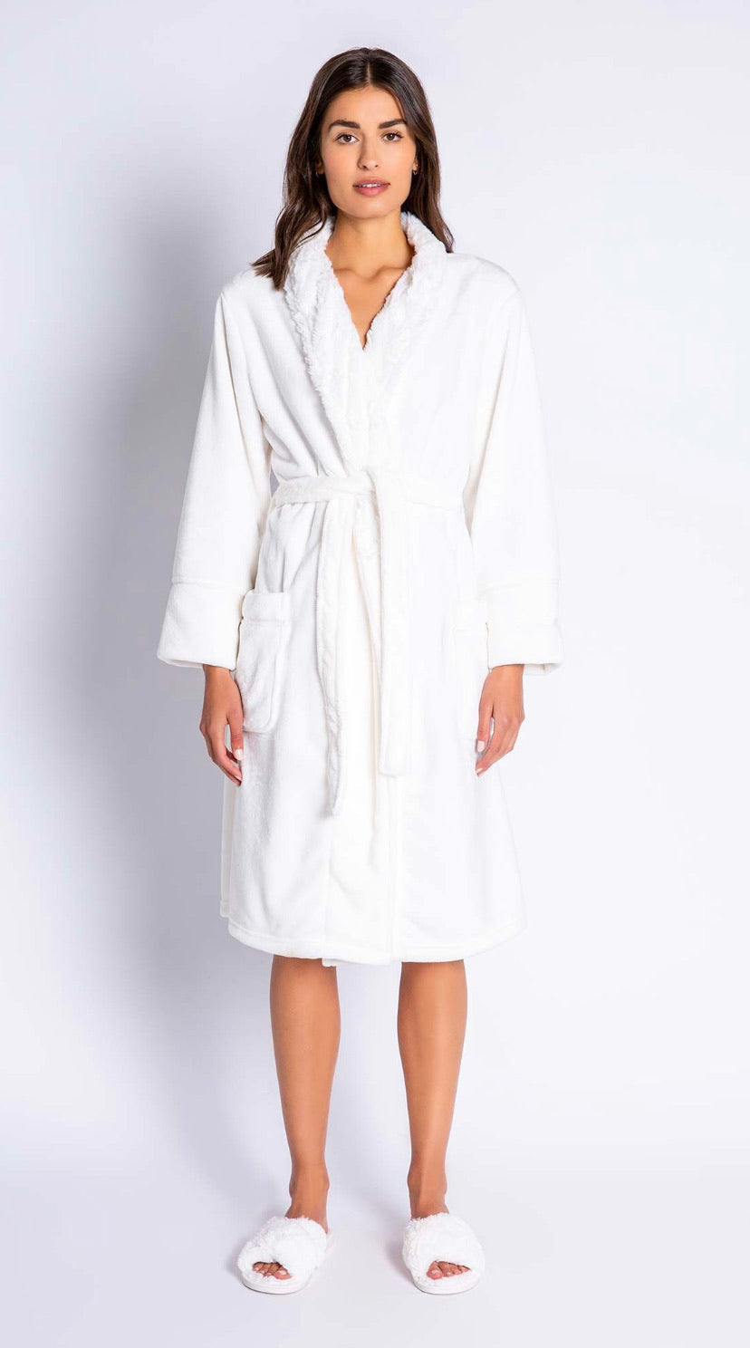 PJ Salvage Luxuriös Plush Robe Style RULPR - Natürlicher Aufstieg und Glanz