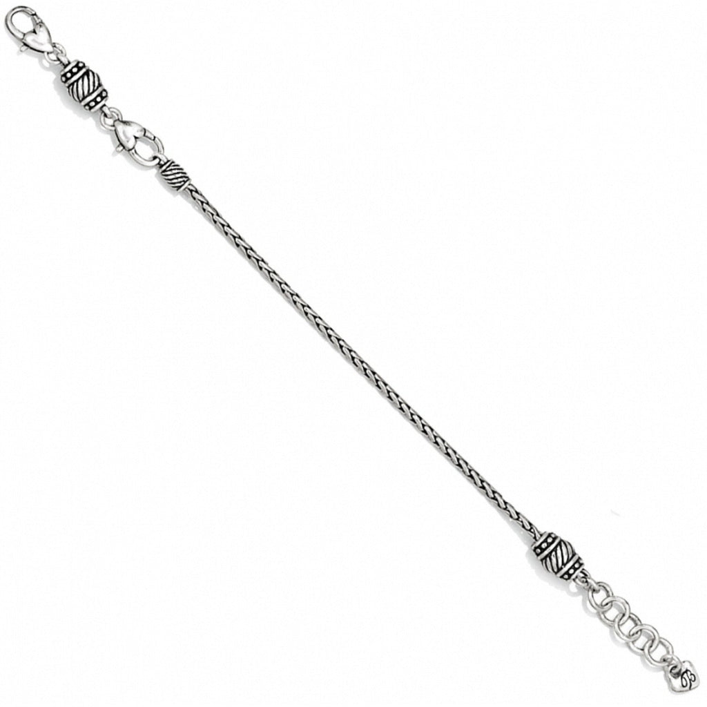 Brighton Barrel Slide Armband Style J36390 - Silber