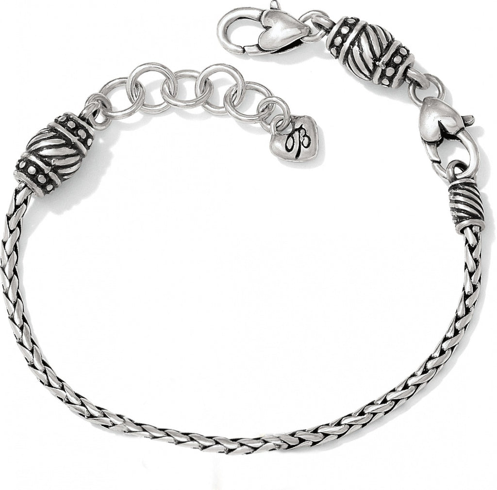 Brighton Barrel Slide Armband Style J36390 - Silber