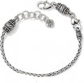 Brighton Barrel Slide Armband Style J36390 - Silber