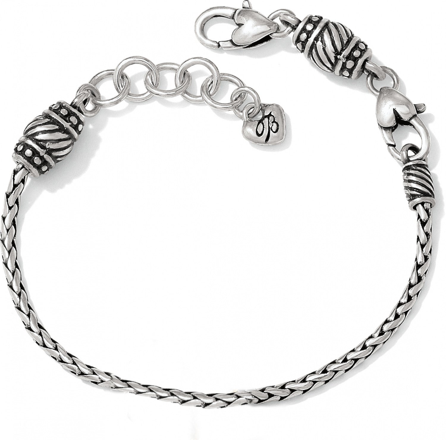 Brighton Barrel Slide Armband Style J36390 - Silber