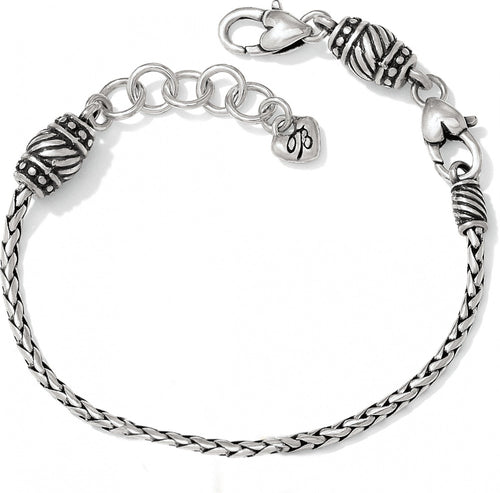 Brighton Barrel Slide Armband Style J36390 - Silber