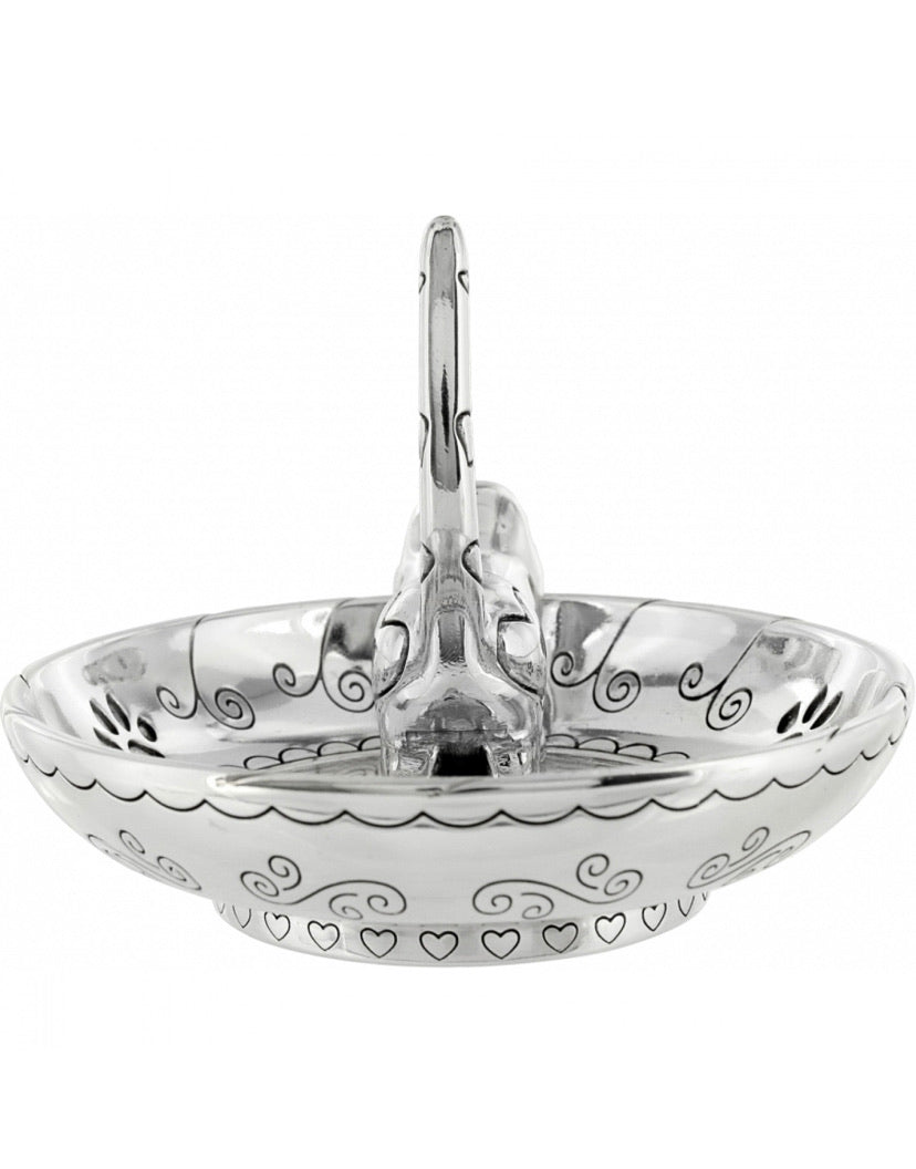 Brighton Doggy Kaddy Ring Holder Stil G81160 - Silber
