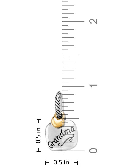 Brighton World's Best Grandma Charm Style JC0222