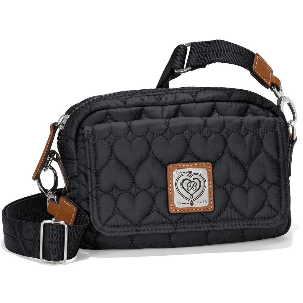 Brighton Knix Utility Bag Style H15043 - Schwarz / Hellbraun
