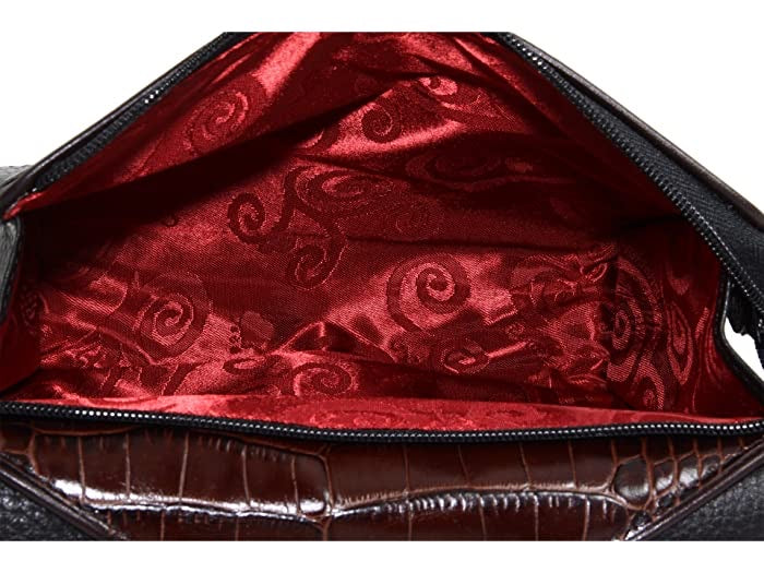 Brighton Nepal Organizer Style T40709 - Schwarz / Schokolade