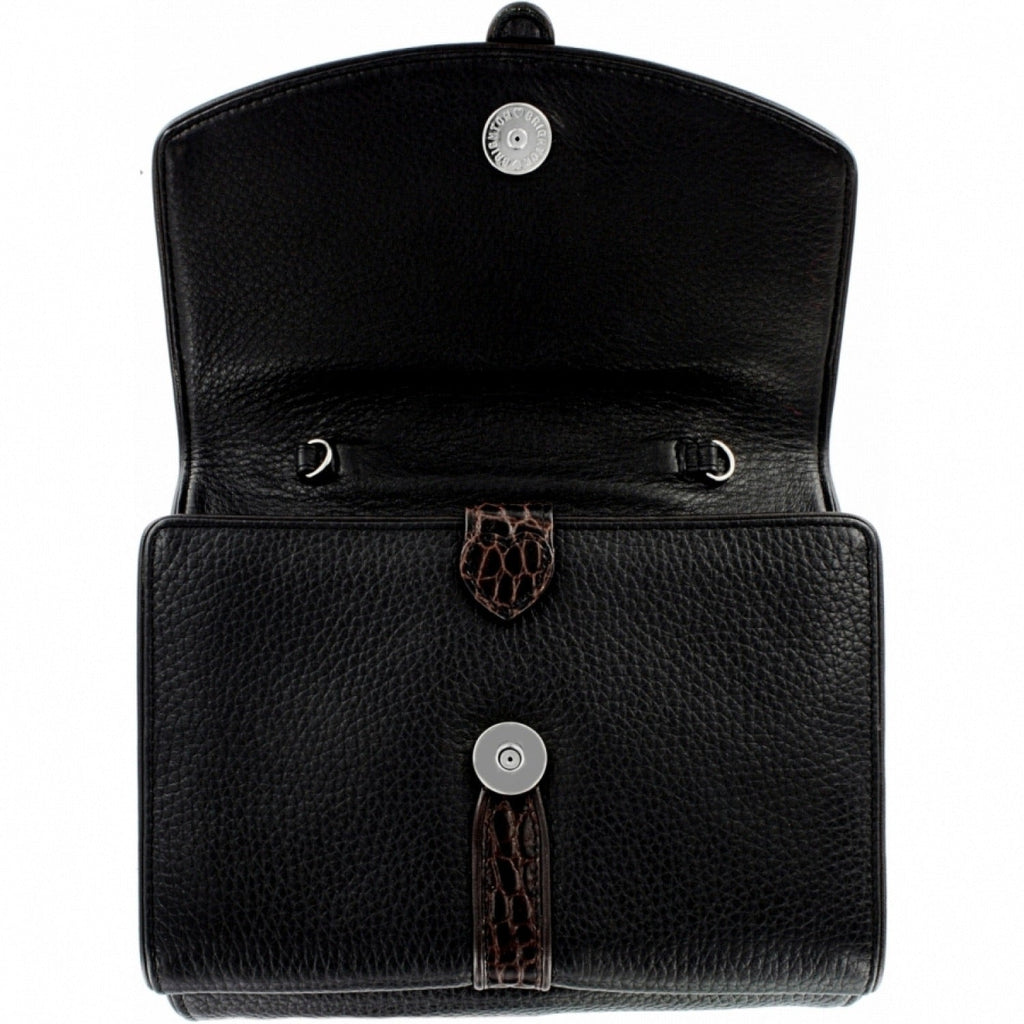 Brighton Nepal Organizer Style T40709 - Schwarz / Schokolade