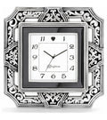 Brighton Tango Square Clock Style G20030 - Silber