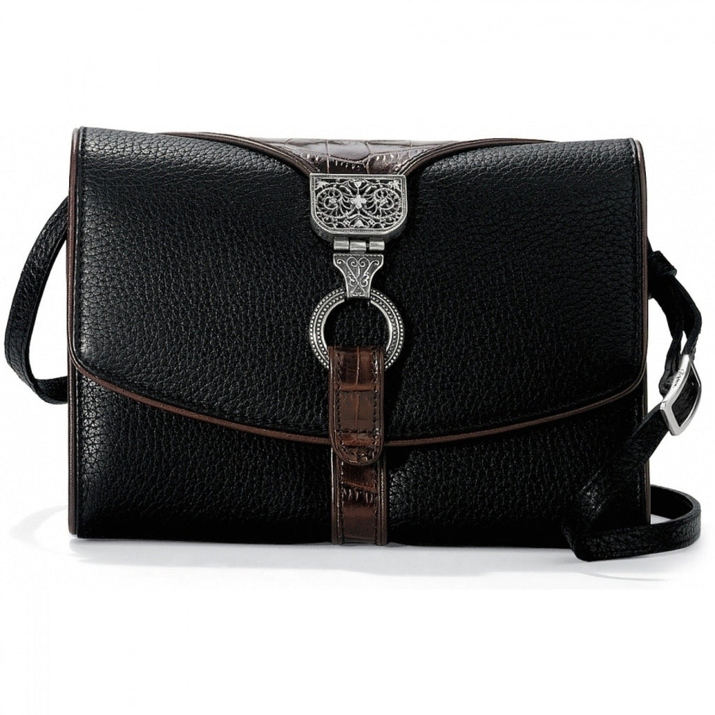 Brighton Nepal Organizer Style T40709 - Schwarz / Schokolade