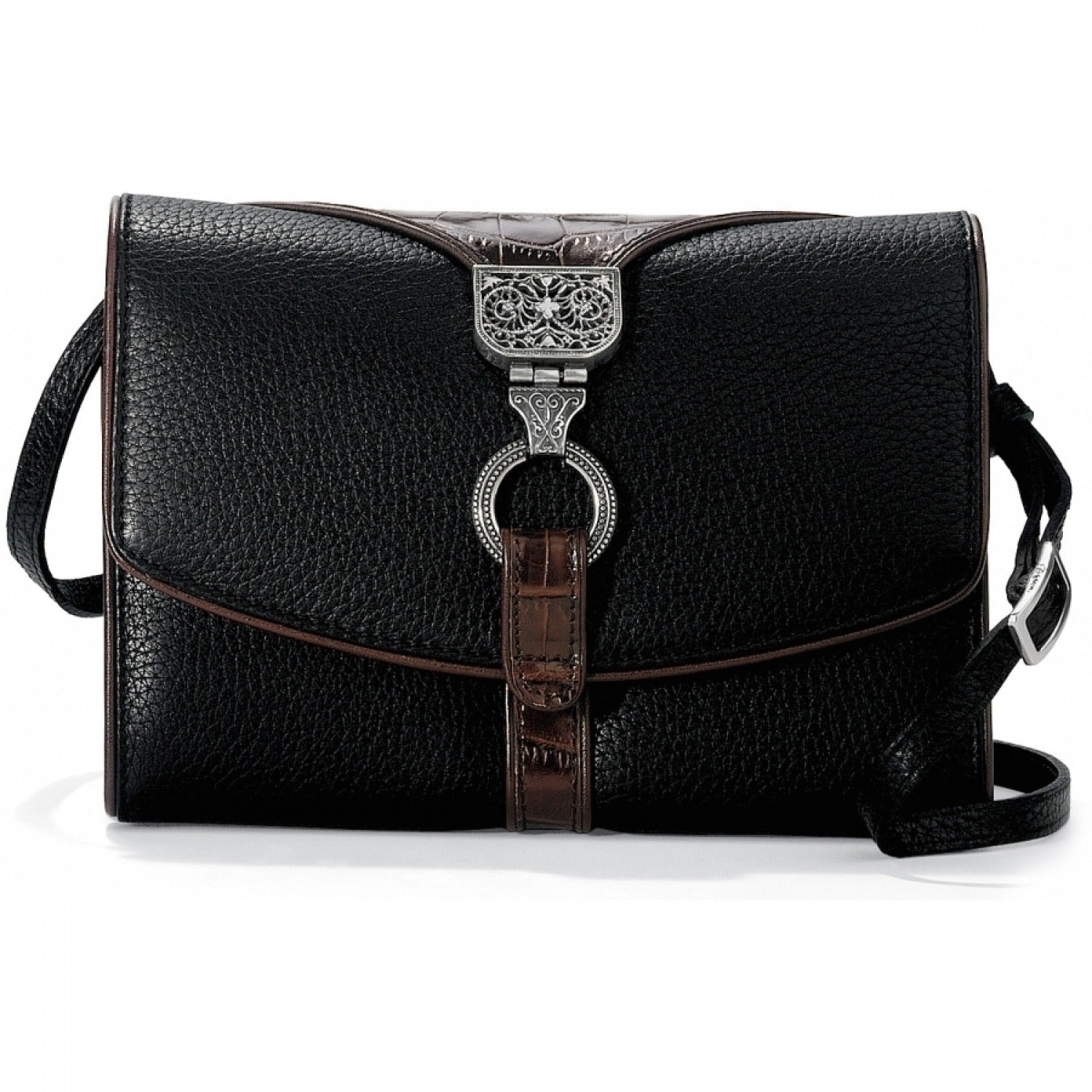 Brighton Nepal Organizer Style T40709 - Schwarz / Schokolade