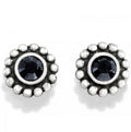 Brighton Twinkle Mini Post Ohrringe Stil J20493 - Schwarz