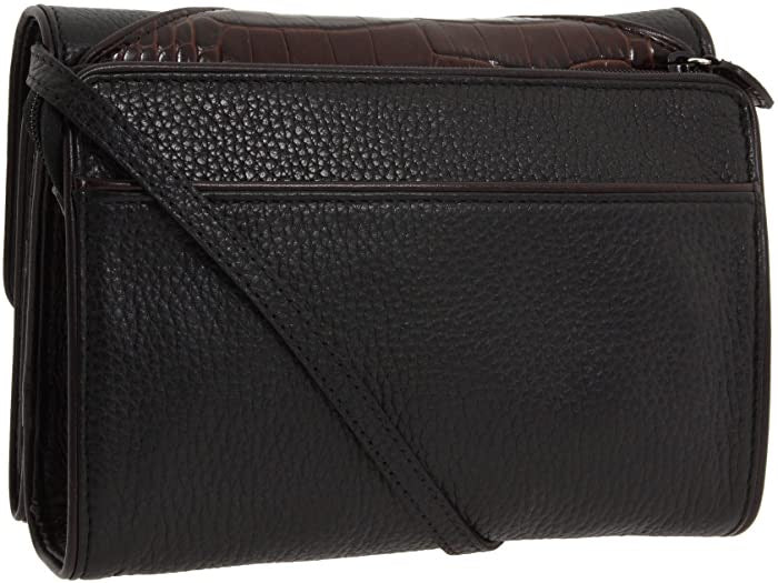 Brighton Nepal Organizer Style T40709 - Schwarz / Schokolade