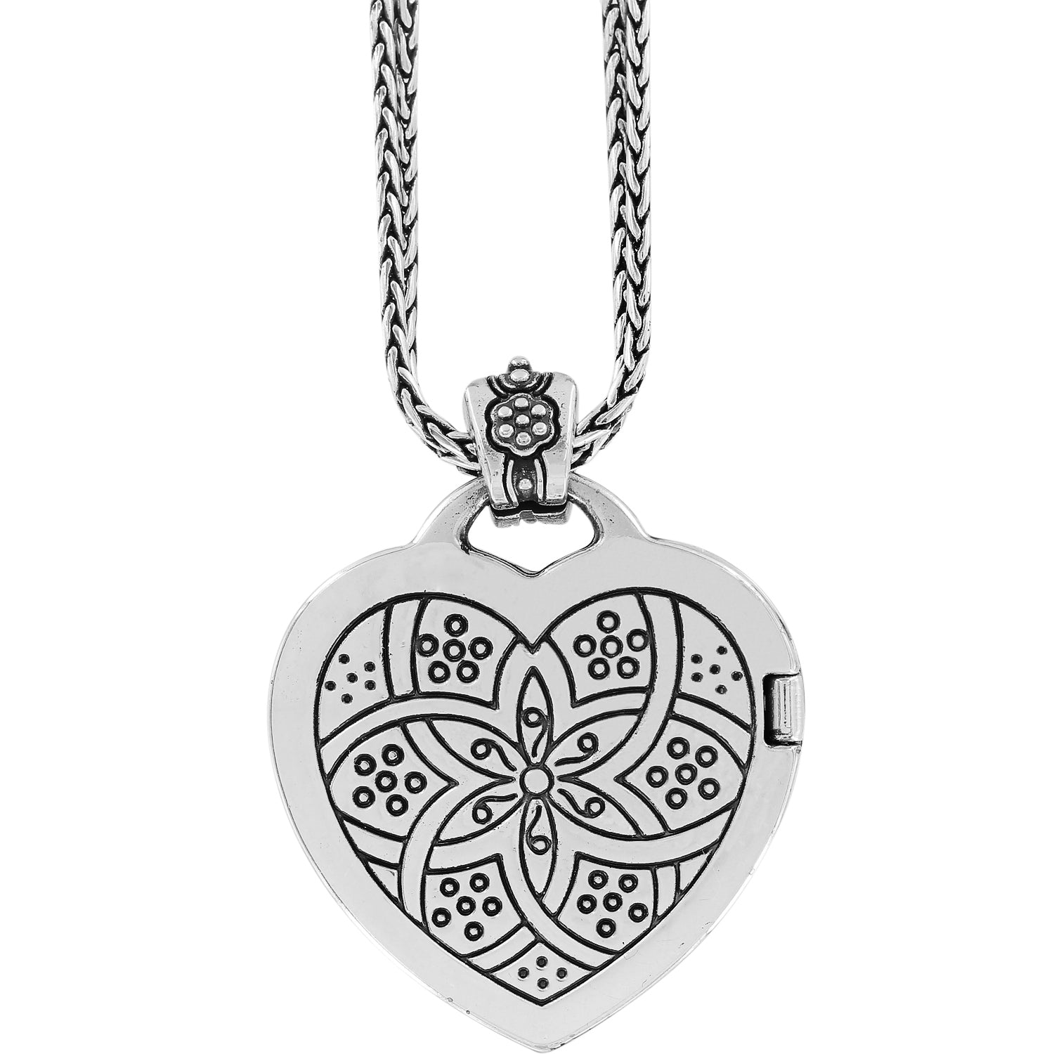 Brighton Blumen Heart Locket Halskette Stil J44722