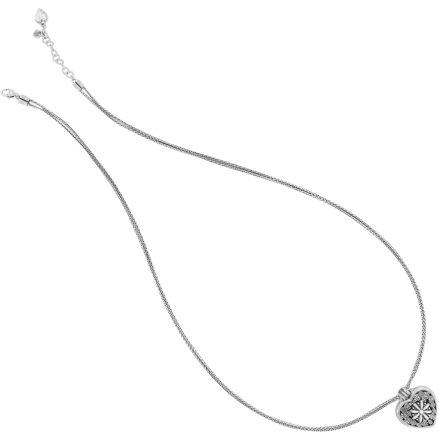 Brighton Blumen Heart Locket Halskette Stil J44722