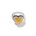 Brighton Pretty Tough Bold Heart Zwei Ton Ring Stil J63133