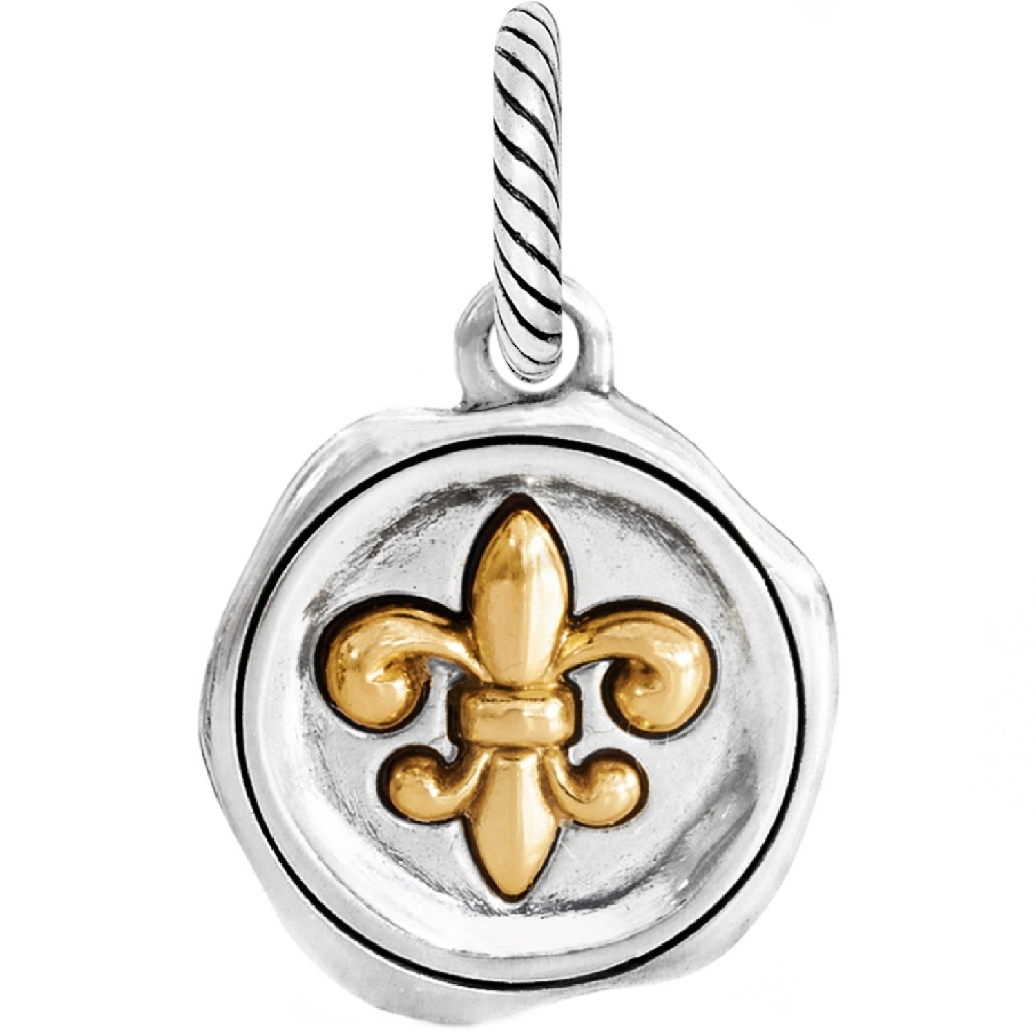 Brighton Fleur De Lis Seal Charm Style J97981